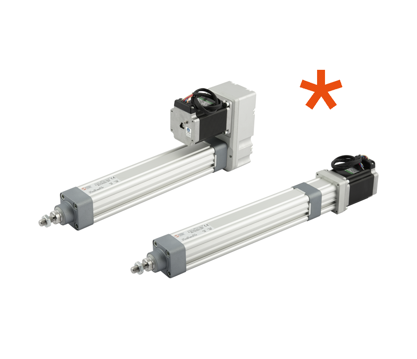 Produkterweiterung: Kundenspezifische Antriebe - ISO 15552 Elektro Series Zylinder ø80 mit Trapezgewinde