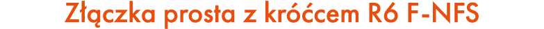 Z czka prosta z kr  cem R6 F NFS